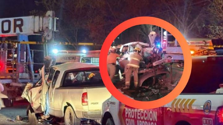 Tragedia en Apodaca: padre muere tras fatal accidente; su hijo queda prensado
