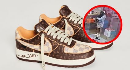 Tenis Nike de 1.2 mdp son robados por pareja; ofrecen jugosa recompensa | VIDEO