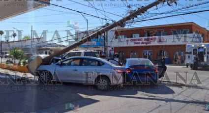 Tragedia en Nuevo Laredo: fallece joven que chocó brutalmente en el sector centro