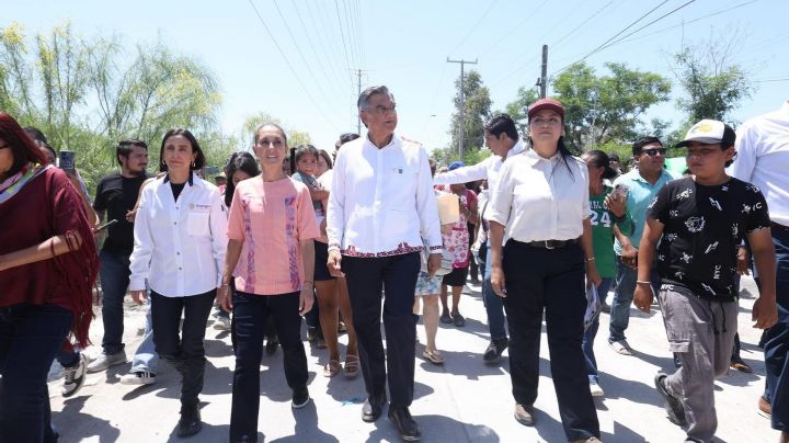 Sheinbaum apoya a 10 mil familias de Reynosa tras inundaciones