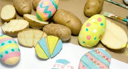 Huevos caros: sugieren en EU pintar papas en lugar de cascarones para el Domingo de Pascua