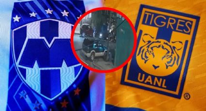 Sujetos en moto agreden salvajemente a fan de Tigres; festejaba triunfo en el Clásico | VIDEO
