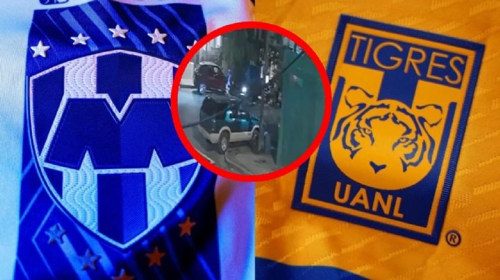 Sujetos en moto agreden salvajemente a fan de Tigres; festejaba triunfo en el Clásico | VIDEO