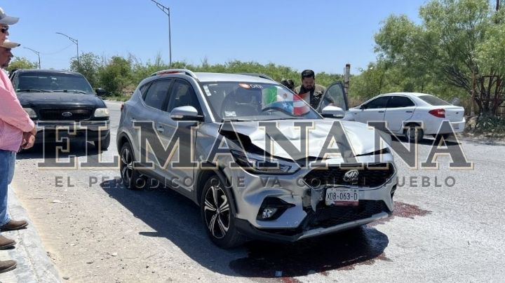 Fuerte accidente cerca del Banco del Bienestar; Lizeth no alcanzó a frenar y embistió a Cynthia