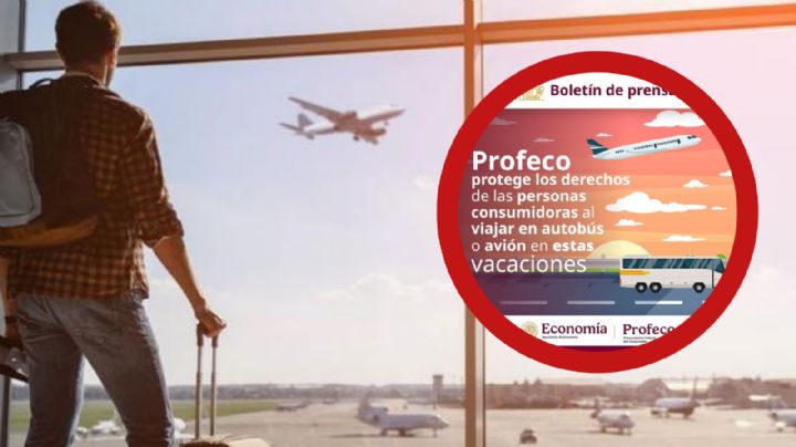 Vacaciones de Semana Santa: ¿cuáles son mis derechos al viajar en avión en México?; Profeco responde