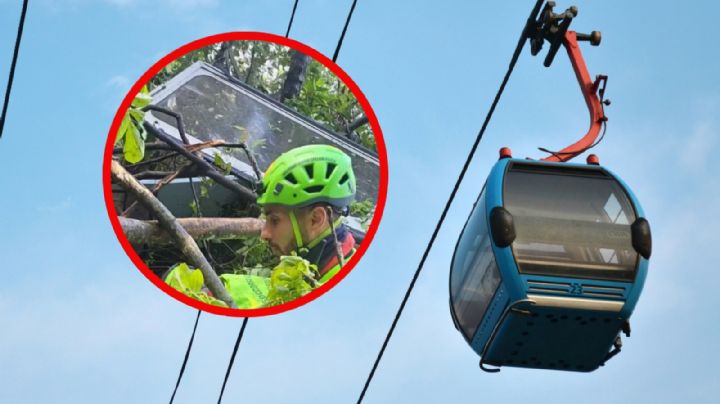 Cae teleférico por rotura de cable; reportan el fallecimiento de 4 personas  | VIDEO