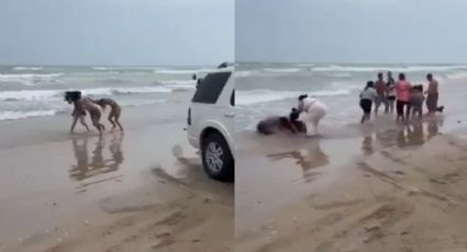 Semana Santa 2025: vacacionistas protagonizan fuerte pelea en Acapulco | VIDEO
