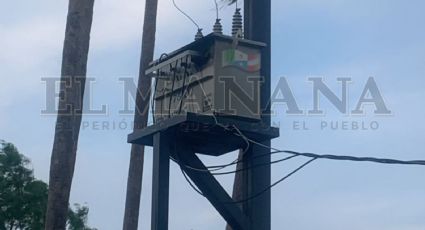 Reportan incendio de transformador de CFE en colonia Electricistas 2