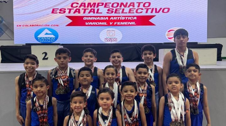 Seis gimnastas de Nuevo Laredo clasifican al Campeonato Nacional 2025; descubre quiénes son