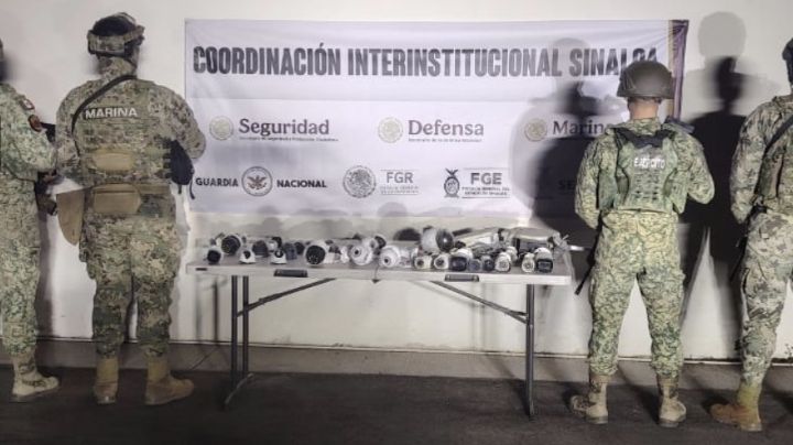 'Operación Frontera Norte' mantiene el orden; asegura armas de fuego y sustancias ilegales