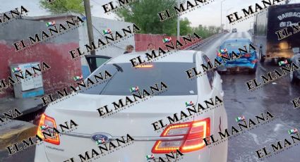 Jovencita estampó su carro contra auto último modelo en la calle Venezuela