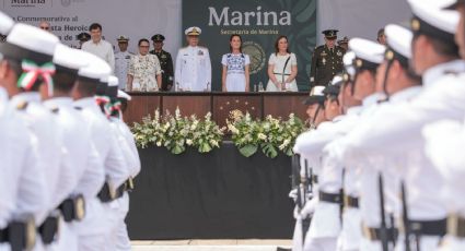 Participa Sheinbaum en ceremonia del 111 Aniversario de Gesta Histórica del Puerto de Veracruz