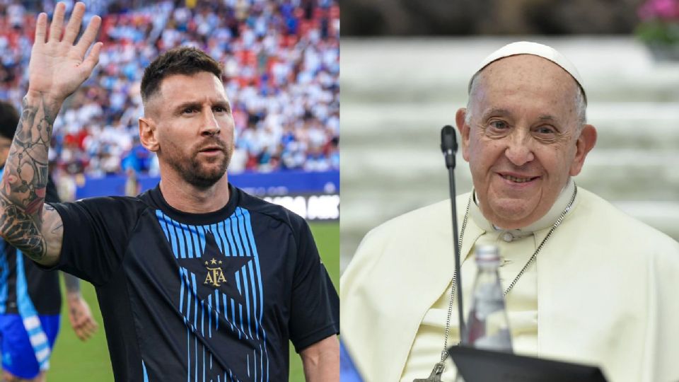 Messi manda emotiva despedida al papa Francisco en Instagram
