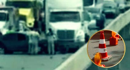 Cierre total por accidente en dos carreteras al norte de Monterrey