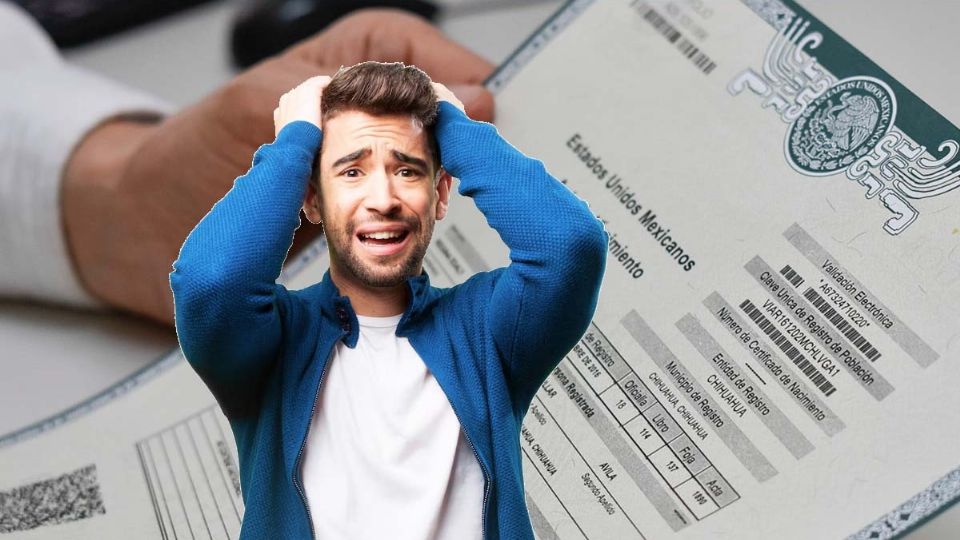 No deberías tener doble acta de nacimiento