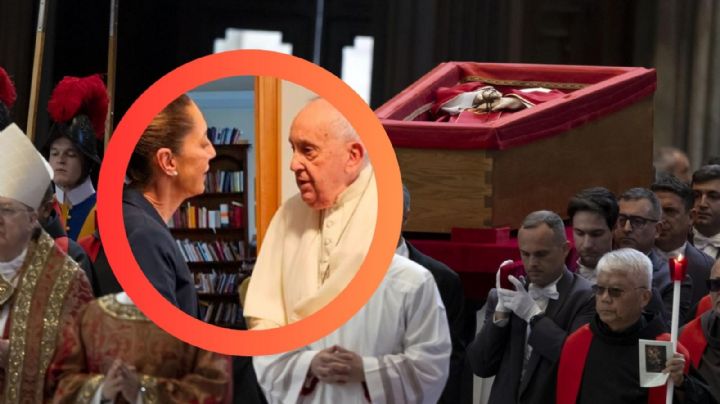 Sheinbaum aclara por qué no asistirá al funeral del papa Francisco; esto fue lo que dijo