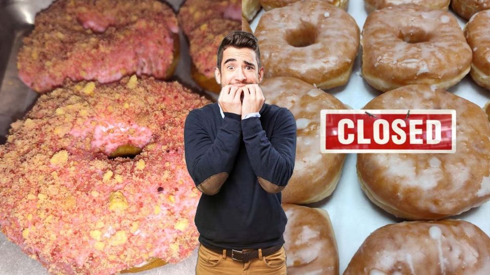 Cierre de tienda de donas