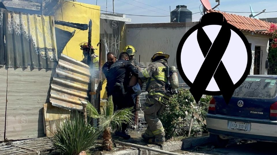 Dos menores de edad murieron tras incendio en Saltillo