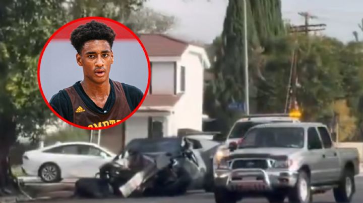 Hijo de leyenda de la NBA choca su Tesla y está en coma; vehículo se incendió tras impacto
