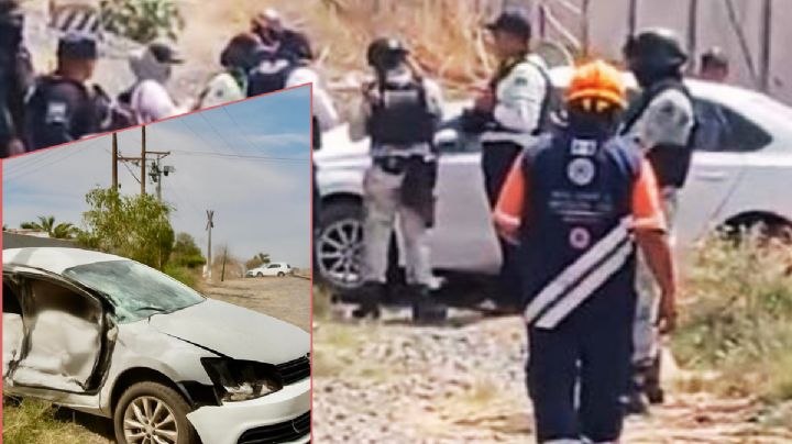 Mujer intenta ganarle al tren y no lo consigue; es arrastrada por la máquina