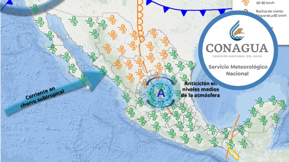 Así estará el calor y las lluvias durante el último fin de semana en abril