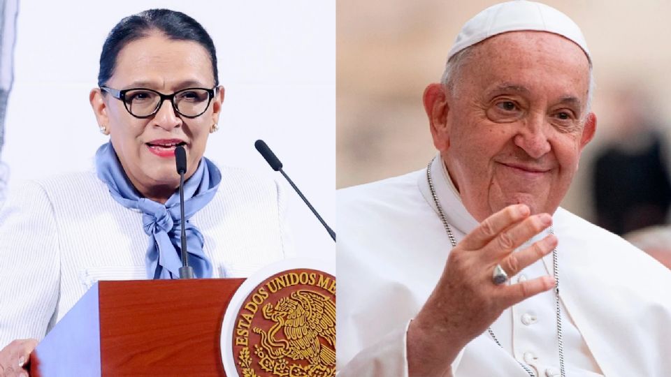Icela Rodríguez, presente durante despedida al papa Francisco en el Vaticano