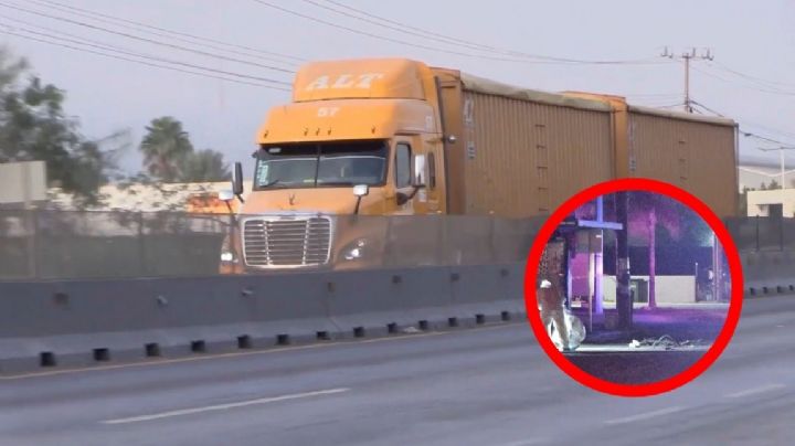 Ciclista es embestido por trailero y muere al instante; su cuerpo voló por los aires