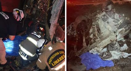 Volcadura de autobús en Nuevo León deja un muerto y 10 heridos; uno quedó prensado