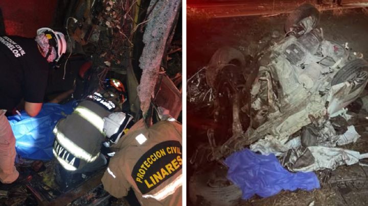 Volcadura de autobús en Nuevo León deja un muerto y 10 heridos; uno quedó prensado