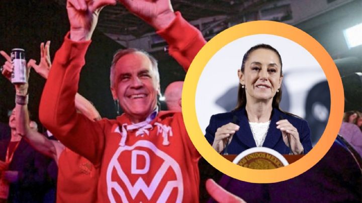 Sheinbaum felicita a Mark Carney tras su victoria en elecciones en Canadá