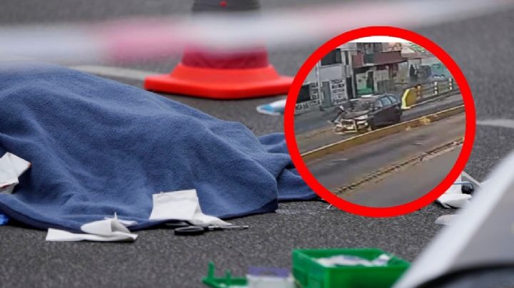 MOMENTO EXACTO en el que hombre es atropellado por camioneta; cruzó la calle sin precaución