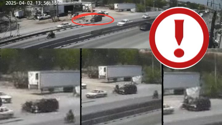 MOMENTO EXACTO en el que pareja motociclista es arrollada por camioneta; conductor huye | VIDEO