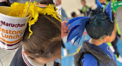 Peinados locos: estos son los ‘looks’ más virales en las escuelas este Día del Niño 2025