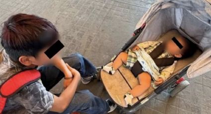 El hambre provoca que niño y su pequeño hermano crucen media ciudad buscando a sus padres