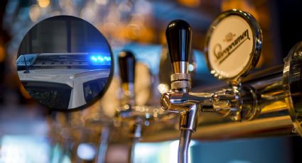 Policía es detenido a las afueras de un bar; alcoholizado, apuntó con arma al portero del lugar