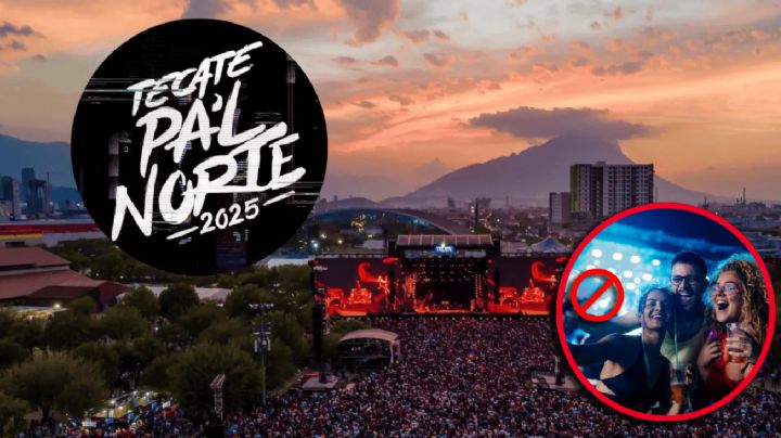 Pa'l Norte 2025: los objetos con los que no podrás ingresar al festival de música