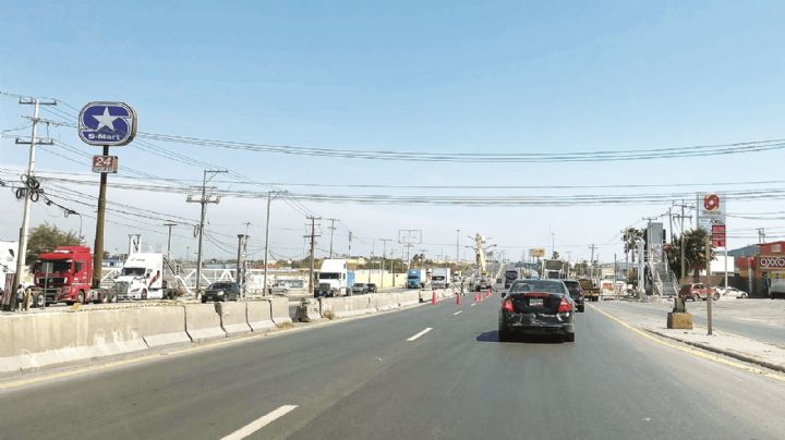 Cierran la Carretera Nacional para colocar puente