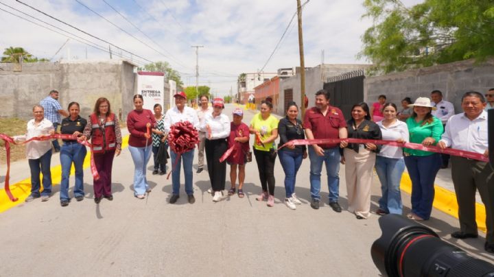 ¡Adiós aguas negras!; habitantes de la colonia Francisco Villa estrenan nueva red de drenaje