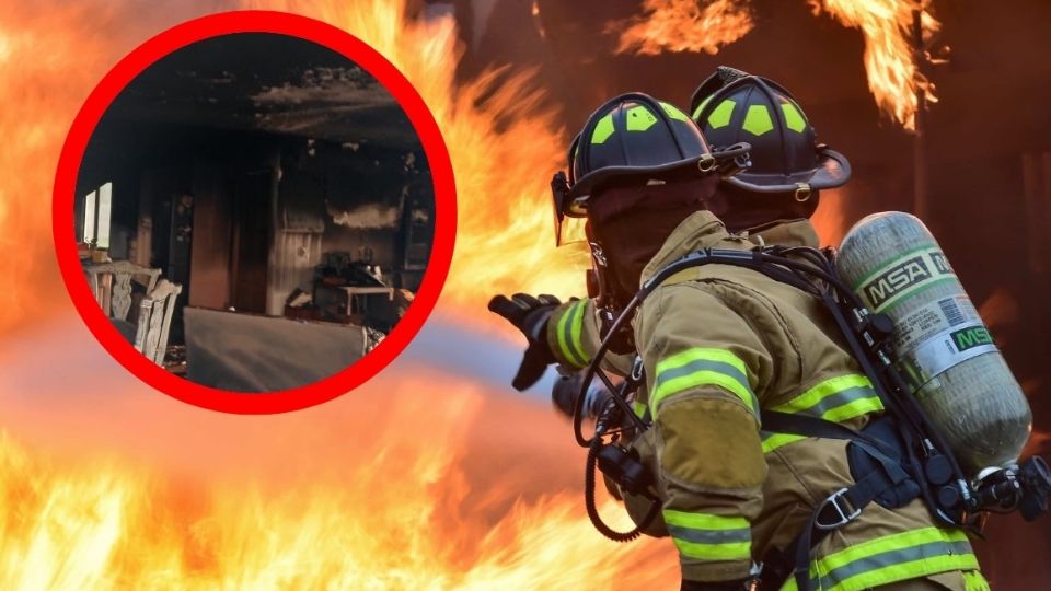 El incendio terminó con la vida de dos personas.