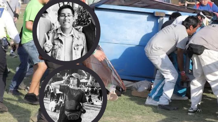 Mueren aplastados dos fotógrafos que cubrían concierto; pesada estructura metálica les cayó encima