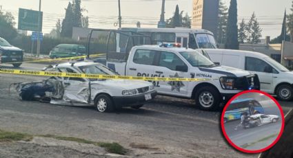 Menor de 10 años muere en colisión entre auto y camioneta; golpearon al padre por su error | VIDEO