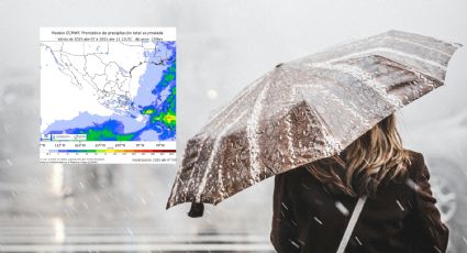 Pronostican lluvias durante 3 días en estos estados; te contamos cuáles son