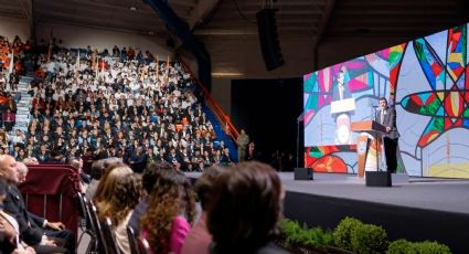 Dámaso Anaya Alvarado rinde su primer informe de labores como rector de la UAT