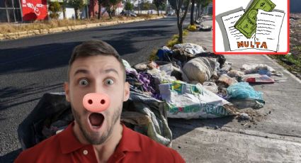 Severas multas para personas que abandonen la basura en la vía pública; ¿cuánto tendrán que pagar?