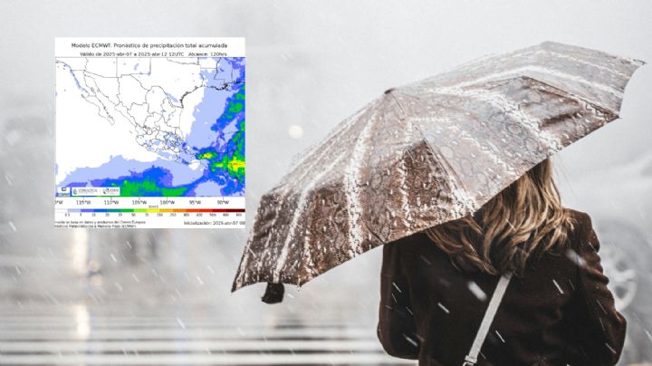 Pronostican lluvias durante 3 días en estos estados; te contamos cuáles son