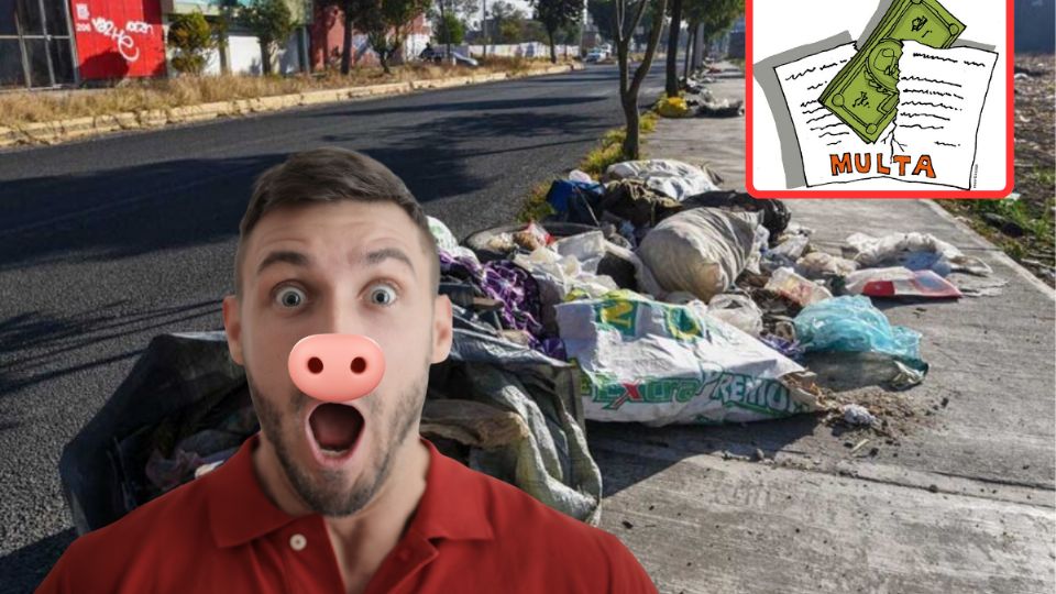 Las autoridades emitirán fuertes multas para los ciudadanos que abandonen su basura en las calles