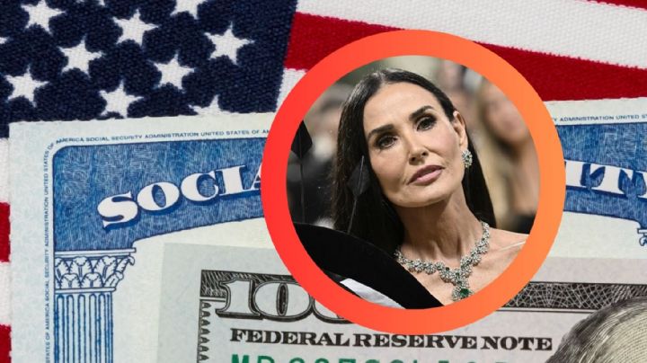 ¿Cuánto recibiría Demi Moore del Seguro Social a los 70 años?, descubre los requisitos