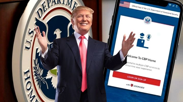 Invita Trump a un millón de migrantes a autodeportarse con CBP Home, ¿podrán regresar a EU?