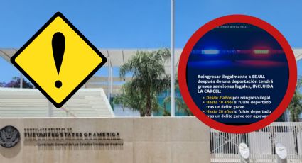 Estados Unidos: consulado alerta sobre castigos y cárcel por reingresar a ese país sin documentos