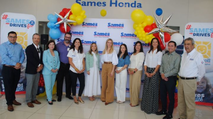 Presenta Sames Auto Group programa 'Test Drive for Smiles' en Laredo; ¿de qué se trata?